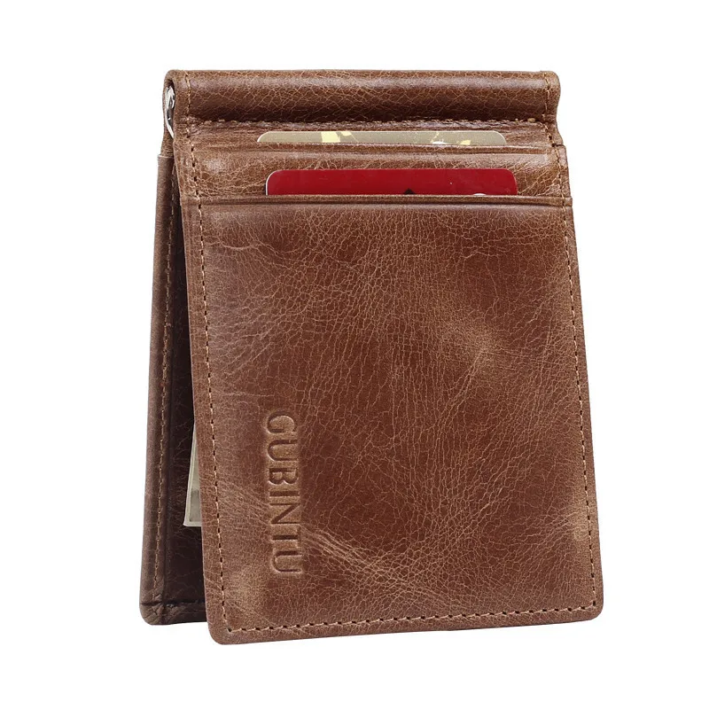 www.semadata.org : Buy Genuine Leather Men Wallet Slim Rfid Security Information Credit Card ...