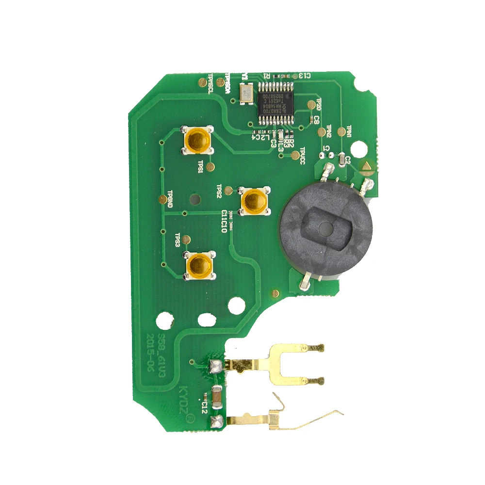 OkeyTech 3 кнопки 433 МГц ID46 PCF7947 чип с аварийным вставным лезвием умный дистанционный ключ для Renault Megane Scenic 2003-2008 карты