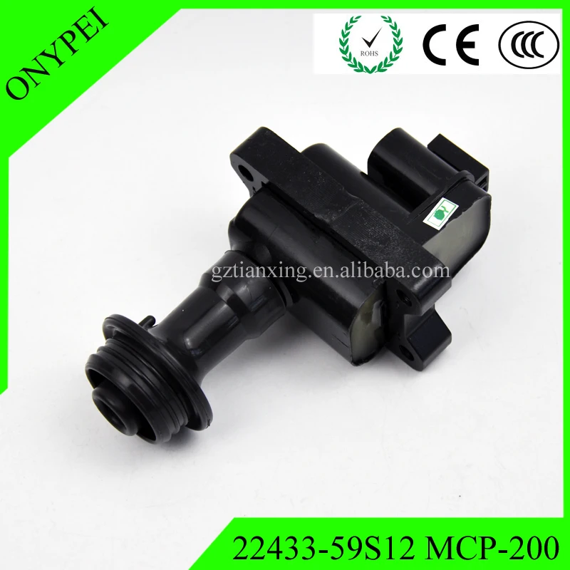 

22433-59S12 MCP-200 Ignition Coil 22433-59S10 22433-59S11 For 1987-1989 Nissan Pulsar NX 1.6L 1.8L 2243359S10 22433 59S12