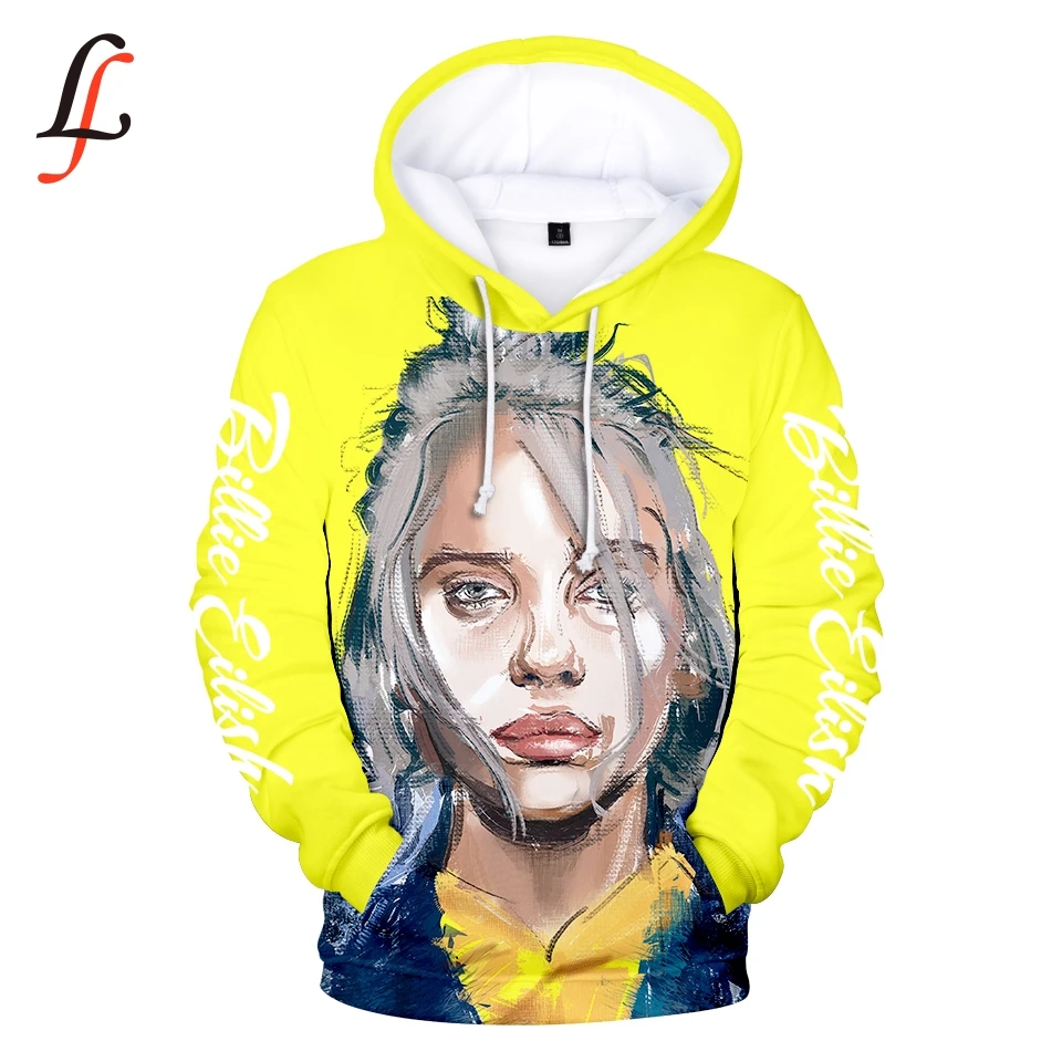 K Pop Billie Eilish harajuku modies hoodies sweatshirt Casual long sleeved Women Men Oversize Hip Hop Bangtan Boys Clothes