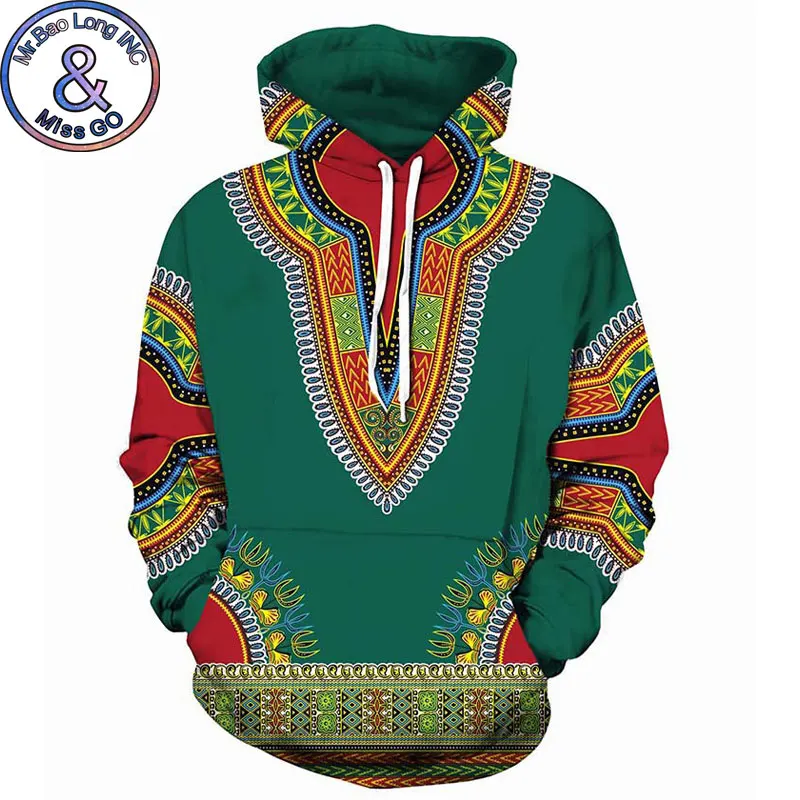 

African Dashiki Print Hoodie Sweatshirt Men Women Spring Autumn 3D Hoodies Men Hip Hop Streetwear Hooded Sweatshirts Moletom 5XL