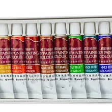 12 шт. = 1 коробка мл боди-арт живопись цвета лицо живопись пигмент театральный макияж комплект татуировки набор для Вечерние игры развеселить праздничный