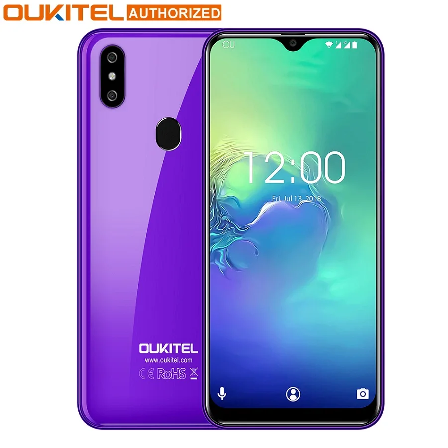 

OUKITEL C15 Pro 4G Phablet 6.088 inch Android 9.0 Pie MT6761 Quad Core 2.0GHz IMG GE8300 2GB RAM 16GB ROM Fingerprint Smartphone