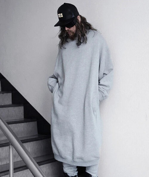 extra long sweatshirts mens