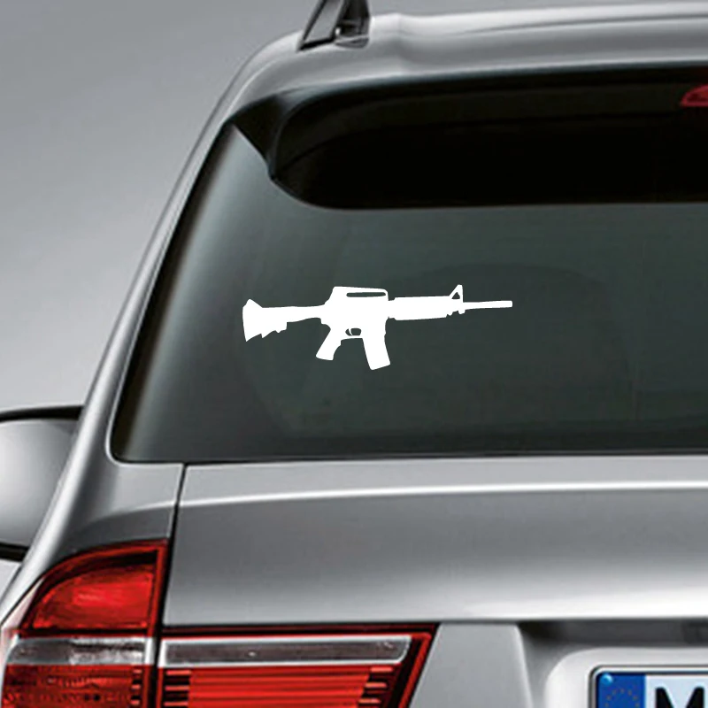 Assault Rifle Car Stickers Decor