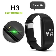Новый H3 Водонепроницаемый Сердечного ритма Smartband Фитнес Сна Трекер Шагомер IOS Android Смарт Часы Miband Браслет P20