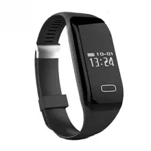 Multifunctional Smart Bracelet Bluetooth 4.0 Heart Rate Monitoring Wristband Fitness Tracker Circlet Android iOS phone Connected
