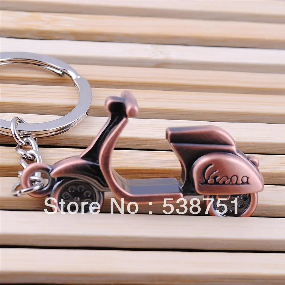 

FREE SHIPPING by FEDEX 100pcs/lot Vintage Metal Car Keychain Novelty Gifts Keyring