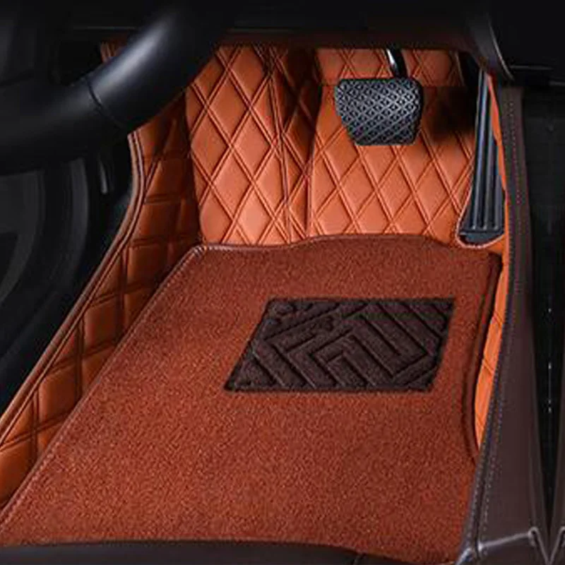 

Floor mats Case for Ford Edge Escape Kuga Fusion Mondeo Ecosport Focus Fiesta Anti-slip car-styling liner