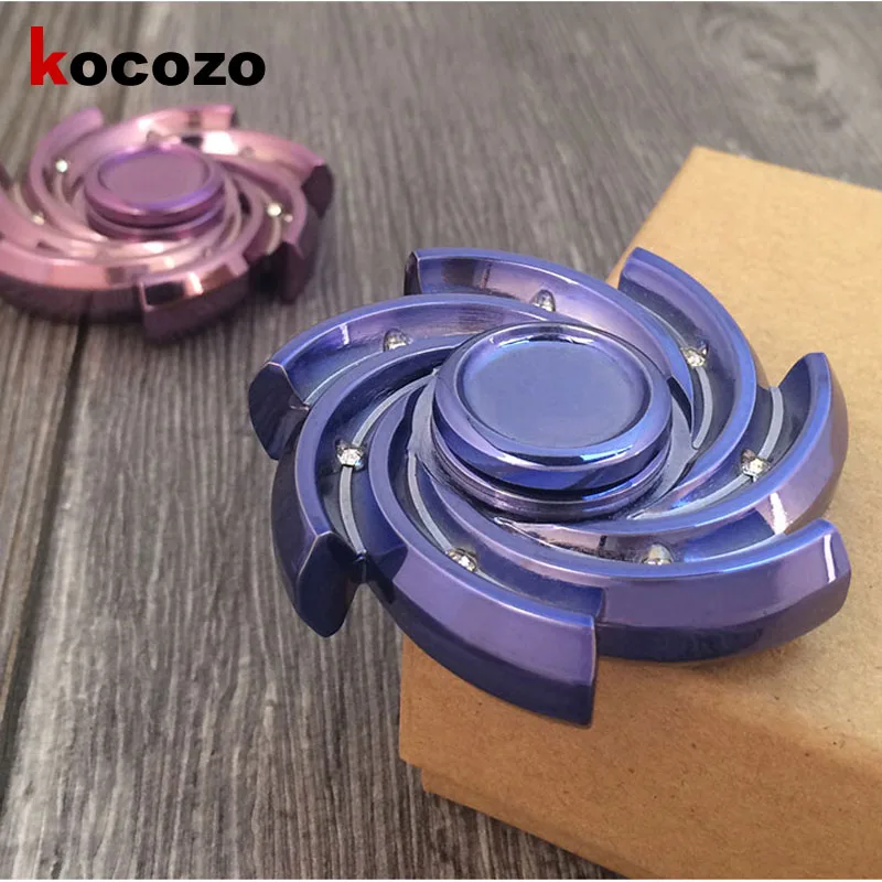 

Fidget Spinner Newest Zinc Alloy Quiet Smooth High Speed Metal hand spinner EDC Toy For Autism and ADHD Rotation Time Kid Gift