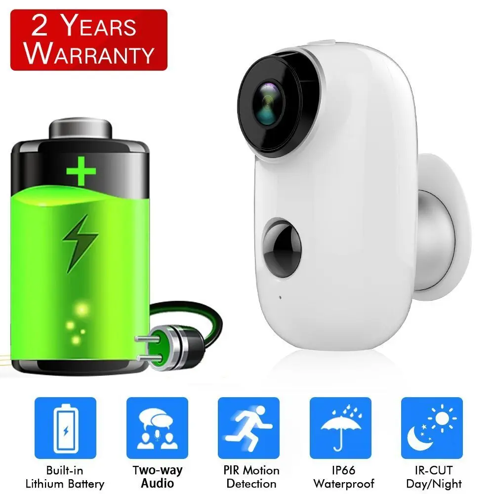 Sdeter Rechargeable Battery Wireless Ip Camera Wifi Weatherproof Sdeter Rechargeable Battery Wireless Ip Camera Wifi Weatherproof Outdoor Indoor Ip65 Cctv Security Pir