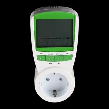 

Power Energy Meter Watt Voltage Current Frequency Monitor Analyzer EU Plug Smart Voltage Electric Current Test