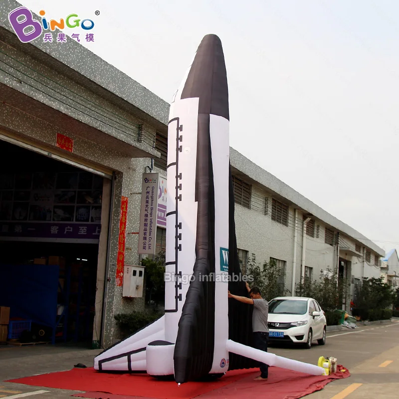 Factory Outlet 6mh Inflatable Aircraft Toy Gas Filled Spaceship