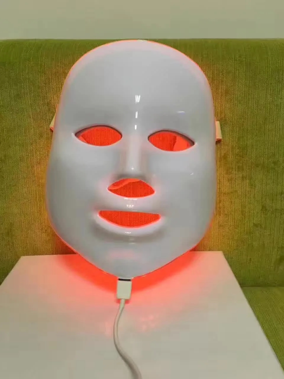 7 Color LED Mask Photon Light Skin Rejuvenation Therapy Facial Mask