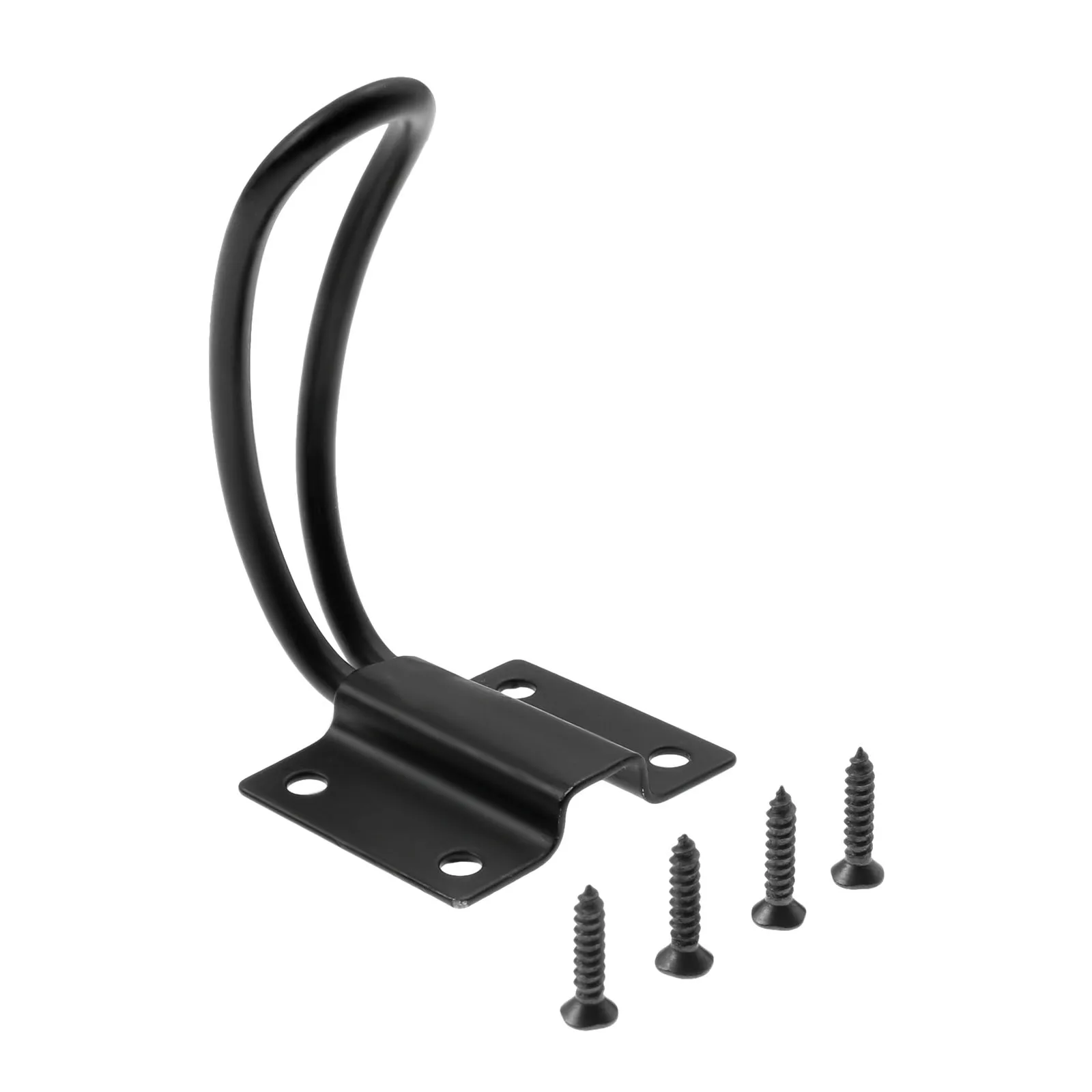 

Vintage Black Towel Hook Wall Mounted Coat Hanger Bathroom Cloth Hook Key Bag Hat Hanger Robe Hook Furniture Hardware 38*47mm