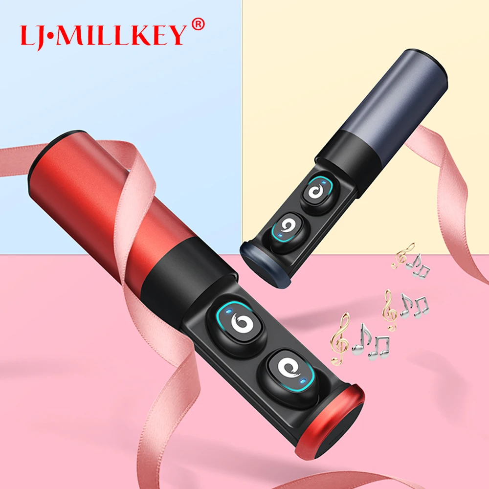 

TWS 5.0 Wireless Bluetooth Earphone Stereo Earbud Headset With Charging Box For All Bluetooth tablet Smart phone earphone YZ259