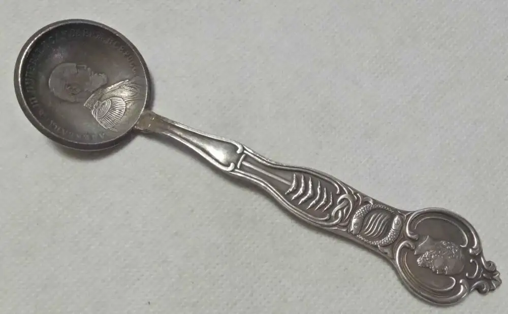 Русские монеты императора ложки - Цвет: Type8 coin spoon