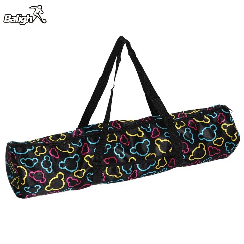 Yoga mat bag waterproof backpack shoulder messenger sport clothes duffel bag for women's fitness gym (no yoga mat)