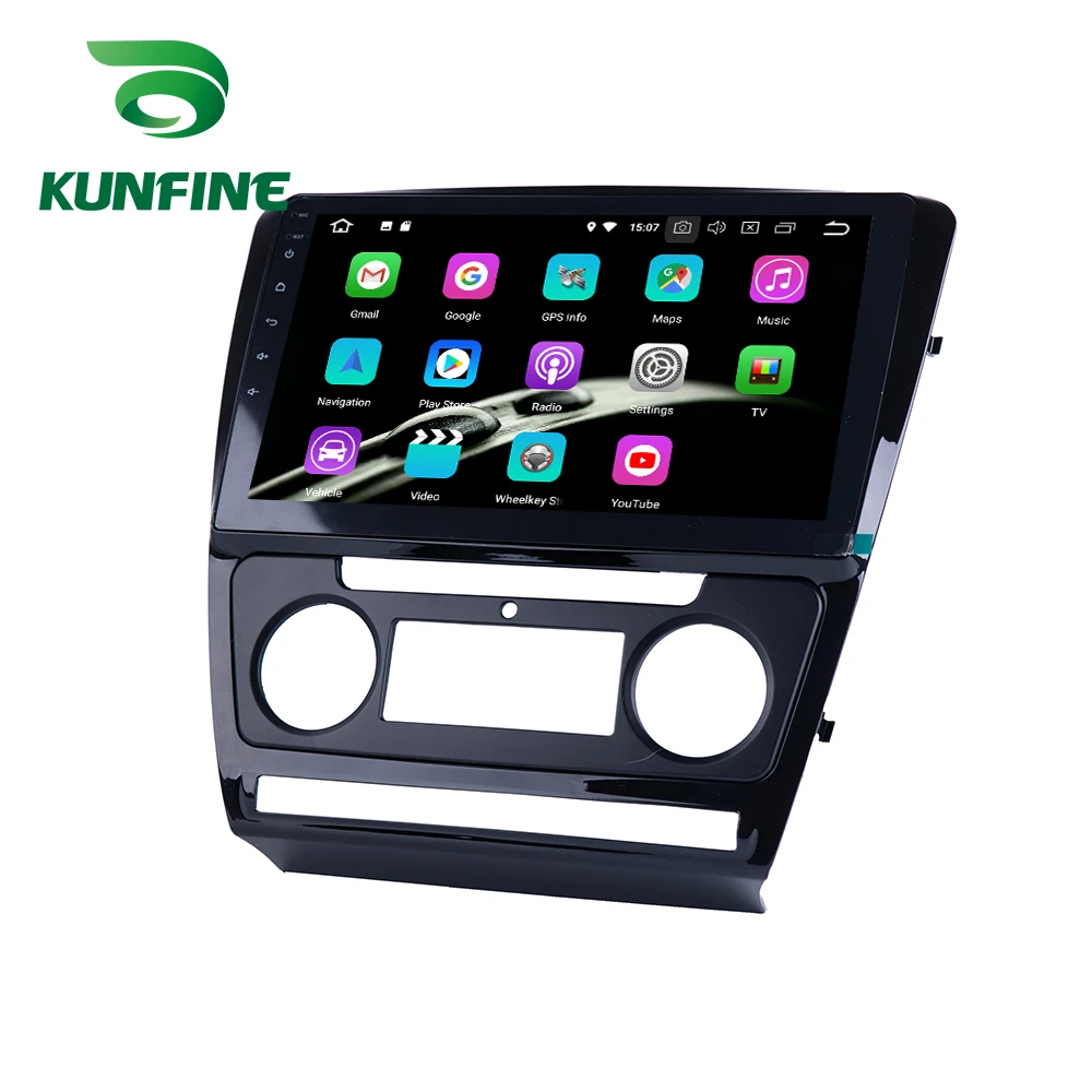 Sale Android 9.0 Ram 4G Rom 64G PX6 Cortex A72 Car DVD GPS Multimedia Player Car Stereo For Skoda Octavia 2007-2013 MT/AT Radio 3