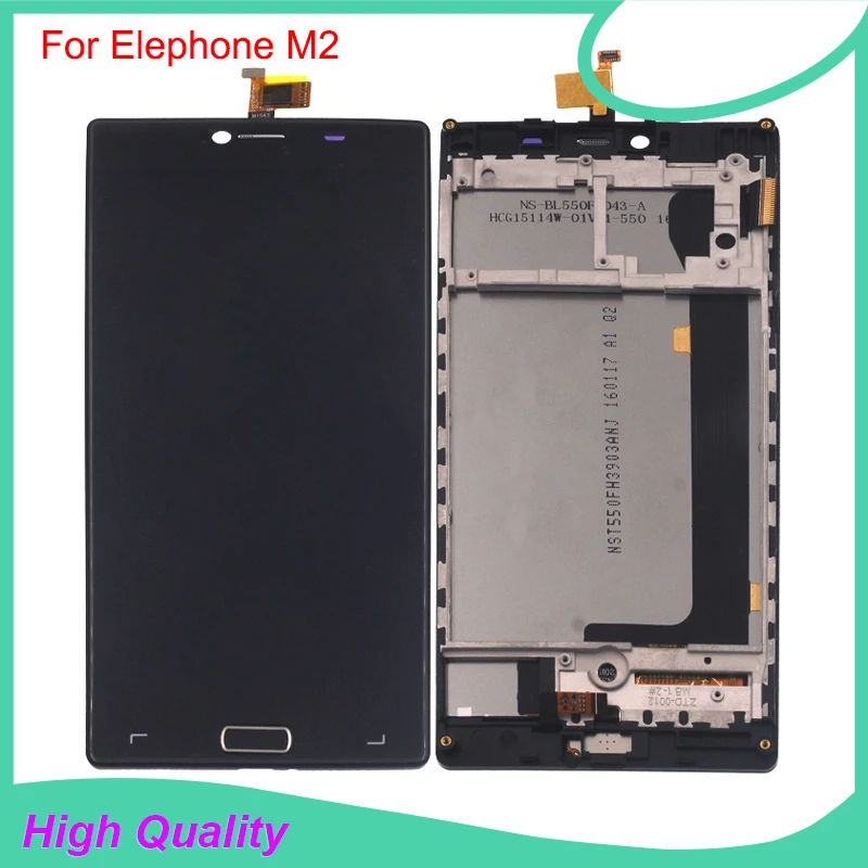 

For Elephone M2 LCD Display Touch Screen Assembly Repair Part 5.5 inch Mobile Accessories For Elephone M2 with Tools