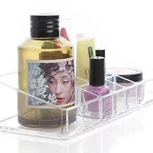 Профессиональный Прозрачный акриловый 11 балок органайзер для макияжа Lipstickk держатель стойки дисплея чехол для косметики ящик ящика