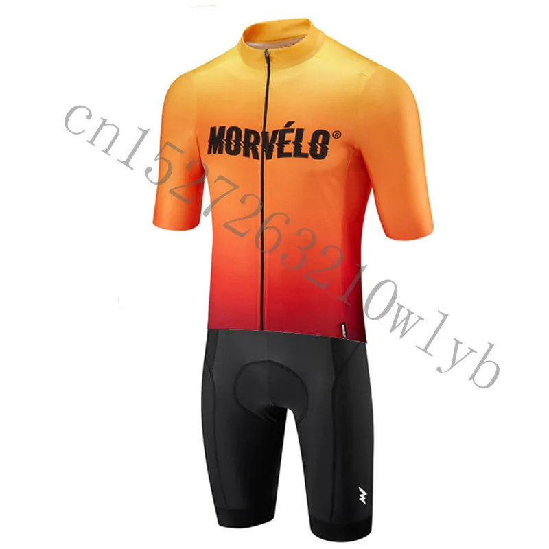 21 стиль Горячая Morvelo ropa ciclismo летняя новая КОМАНДА триатлон, Велоспорт Skinsuit Ciclismo Hombre короткий рукав MTB велосипедная одежда - Цвет: 13
