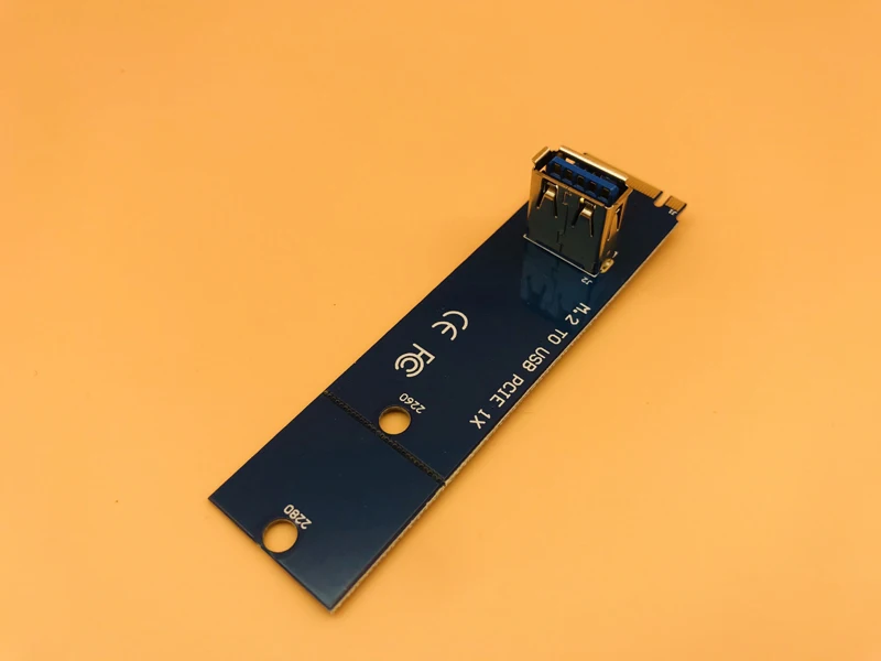 Адаптер NGFF M.2 PCI E X16 со слотом USB 3 0 переходник для майнинга адаптер удлинитель
