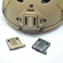 H0035 аксессуары для мотоциклетного шлема OPS, и т. д. высушенный кальмарный Головной фонарь/очки/адаптер каркаса установлен один чип