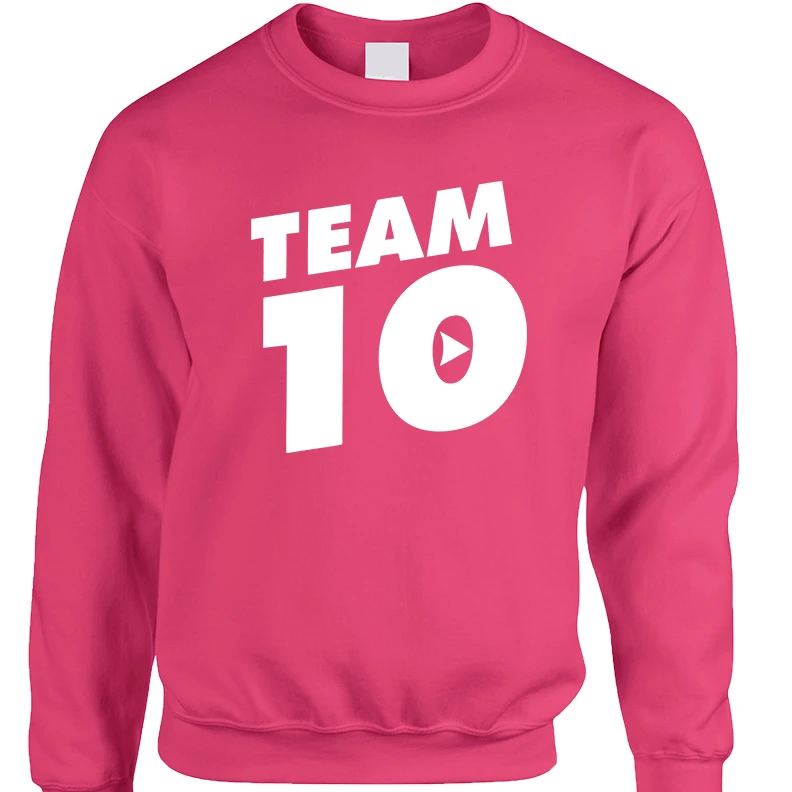 Adult Sweatshirt Team 10 Hot Cool Top (2)