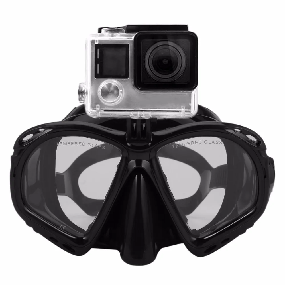 

Professional Waterproof Underwater Diving Mask Scuba Snorkel Swimming Goggles Scuba Diving Equipement Suitable For Sport Camera
