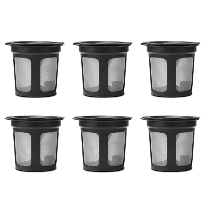 

Promotion! 6Pcs Reusable Refillable K-Cup Coffee Filter Pod For Keurig K50&K55 Coffee Maker