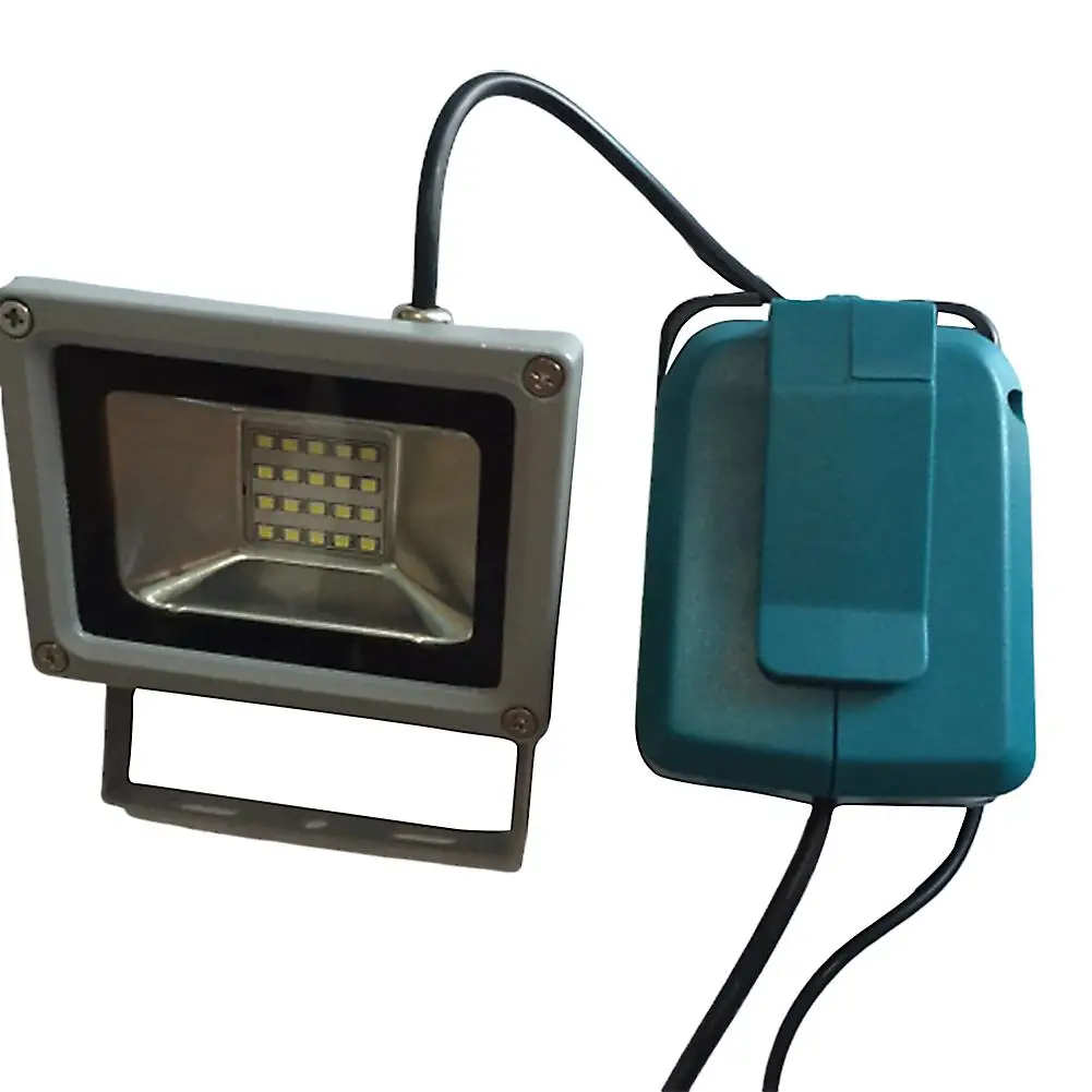 Cena TPFOCUS USB ładowarka sieciowa konwerter + 10W LED Light dla MAKITA 18V narzędzia ADP05 14.4V bateria litowa