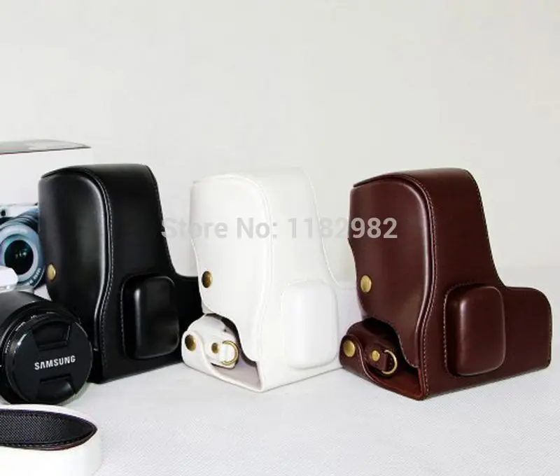 High Quality Leather case bag for Samsung Galaxy nx300 NX 300 NX-300 Camera bag Exempt postage + tracking number camera : image High Quality Leather case bag for Samsung Galaxy nx300 NX 300 NX-300 Camera bag Exempt postage + tracking number camera