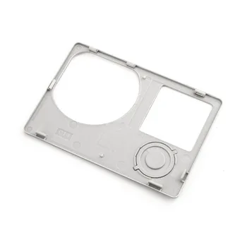 

1 Piece Silver Surface Shell With Push Button Repair Parts For Gopro Hero 4 Faceplate