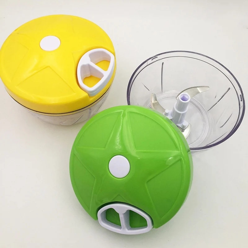 Manual Food Vegetable Chopper Fruits Blender Shredder Meat Crusher