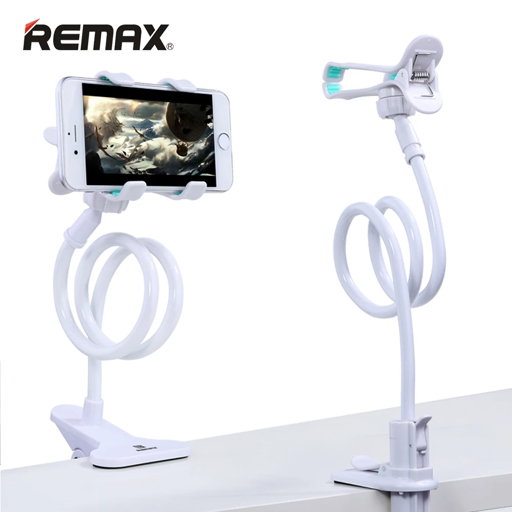  Remax 360 Rotation Flexible Long Arm Mobile Phone Stand Lazy People Bed Desktop Table Mount Holder 