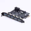 Closeout Expansion-Card-Adapter Sata-15pin-Connector PCI-E Pci Express 5-Port Usb-3.0 19-Pin  lnGmk7Ee