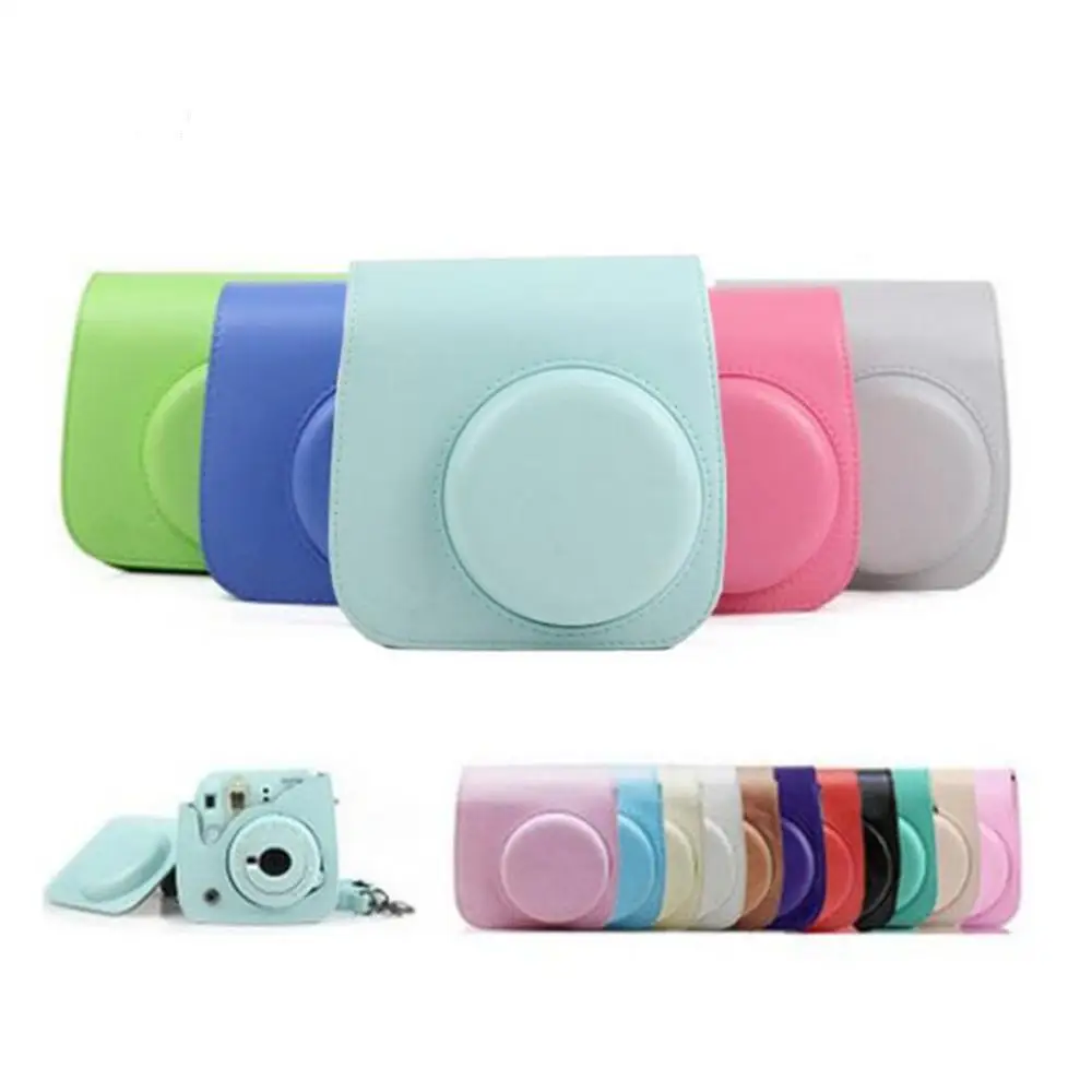 

Camera Protective Case PU Leather Cover Instant Camera Bag Protector for Fujifilm Instax Mini 9 Mini8