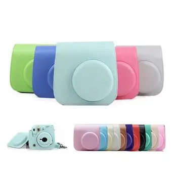 

Camera Protective Case PU Leather Cover Instant Camera Bag Protector for Fujifilm Instax Mini 9 Mini8