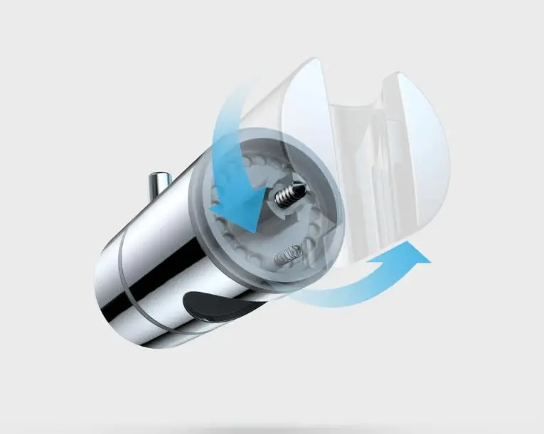 Xiaomi Dabai Handheld Shower Head hose Lifting rod Set 3 in 1 360 Degree 120mm 53 Water Hole with PVC Powerful Massage Shower (3)