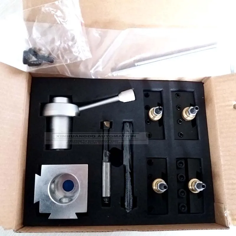Mini Metal Quick Change Tool Post Holder Boring / Turning Facing Holder Kit Set for Table Hobby Lathes