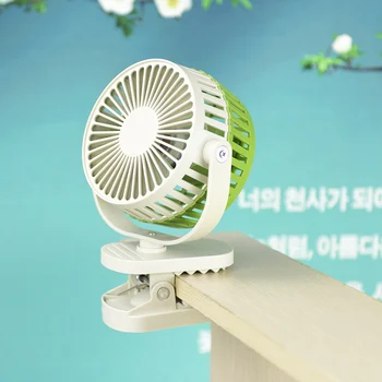 

USB Mini Portable Rechargeable Fan Clip Fan With Lithium Battery 3 Grear 360 Degree New Design USB Cooling Fan