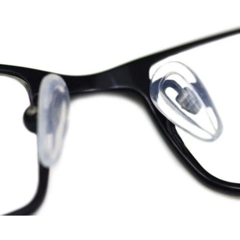 Mayitr 5Pairs Air Chamber Silicone Anti Slip Nose Pads Screw-in For Eyeglasses Eyeglasses Sunglass Accessories