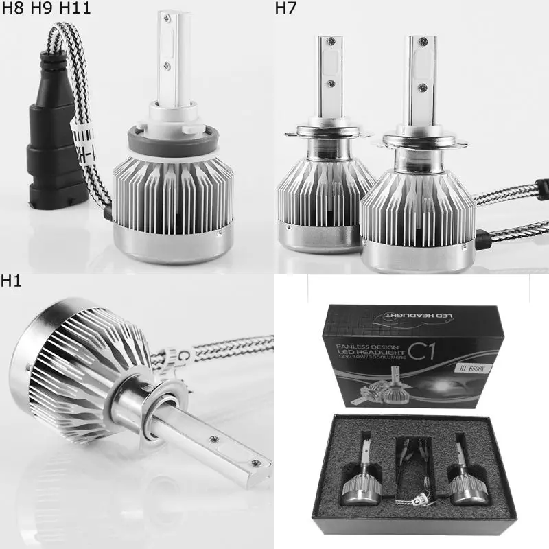 H7 H8 H1 for c1 led headlight