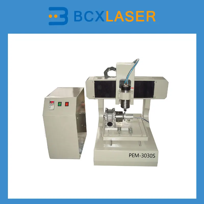 

PEM-3030 Small Wood Metal CNC Engraving Machine/ PEM-3030S Rotary Type