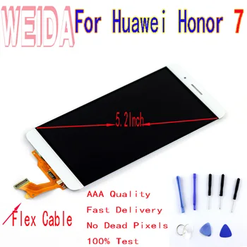 

5.2" For Huawei Honor 7 LCD Display Touch Screen Digitizer Assembly Replacement free tool PLK-TL01H PLK-L01 PLK-UL00 PLK-AL10