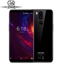 UHANS I8 5.7″ 18:9 Full Screen 4G Smartphone Android 7.0 MTK6750T Octa Core 4GB RAM 64GB ROM 3500mAh 16MP Dual Cam Mobile Phone