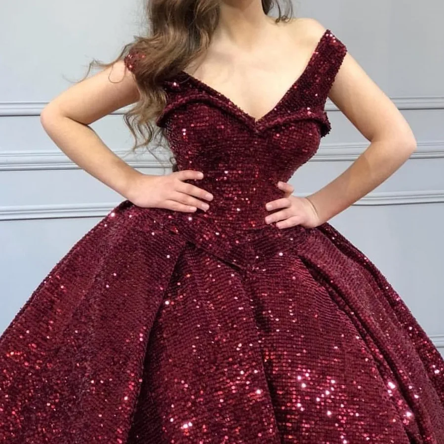 Bling Evening Dress Long abiye robe de soiree Burgundy Evening Party Dresses vestido de festa longo Gowns Evening Elegant Bling Evening Dress Long abiye robe de soiree Burgundy Evening Party Dresses vestido de festa longo Gowns Evening Elegant