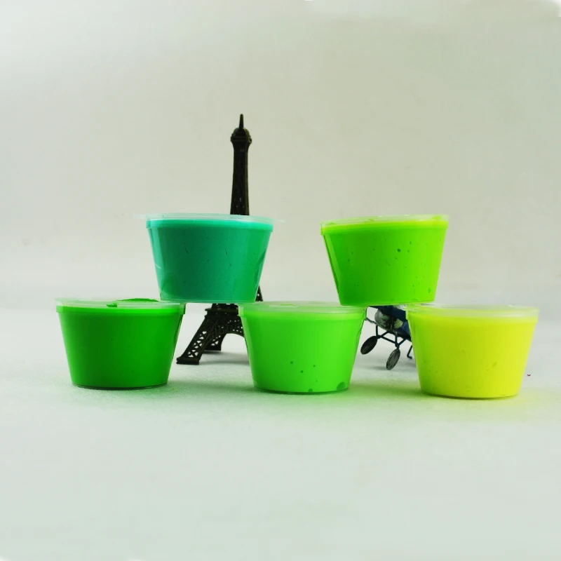 24 color Baby Speelgoed Crystal Gekleurde Klei Modder Intelligente DIY Squishy Hand Gum Slime Plasticine Rubber Modder Playdough