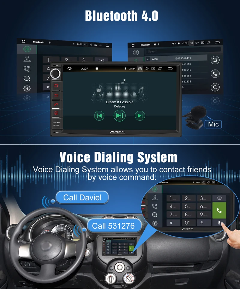 Cheap Pumpkin 2 Din 7" Universal Android 9.0 GPS Car Radio Audio Player NO DVD Quad Core RAM 2G ROM 32G Car DVD GPS Navigation Radio 3 Cheap Pumpkin 2 Din 7" Universal Android 9.0 GPS Car Radio Audio Player NO DVD Quad Core RAM 2G ROM 32G Car DVD GPS Navigation Radio 3